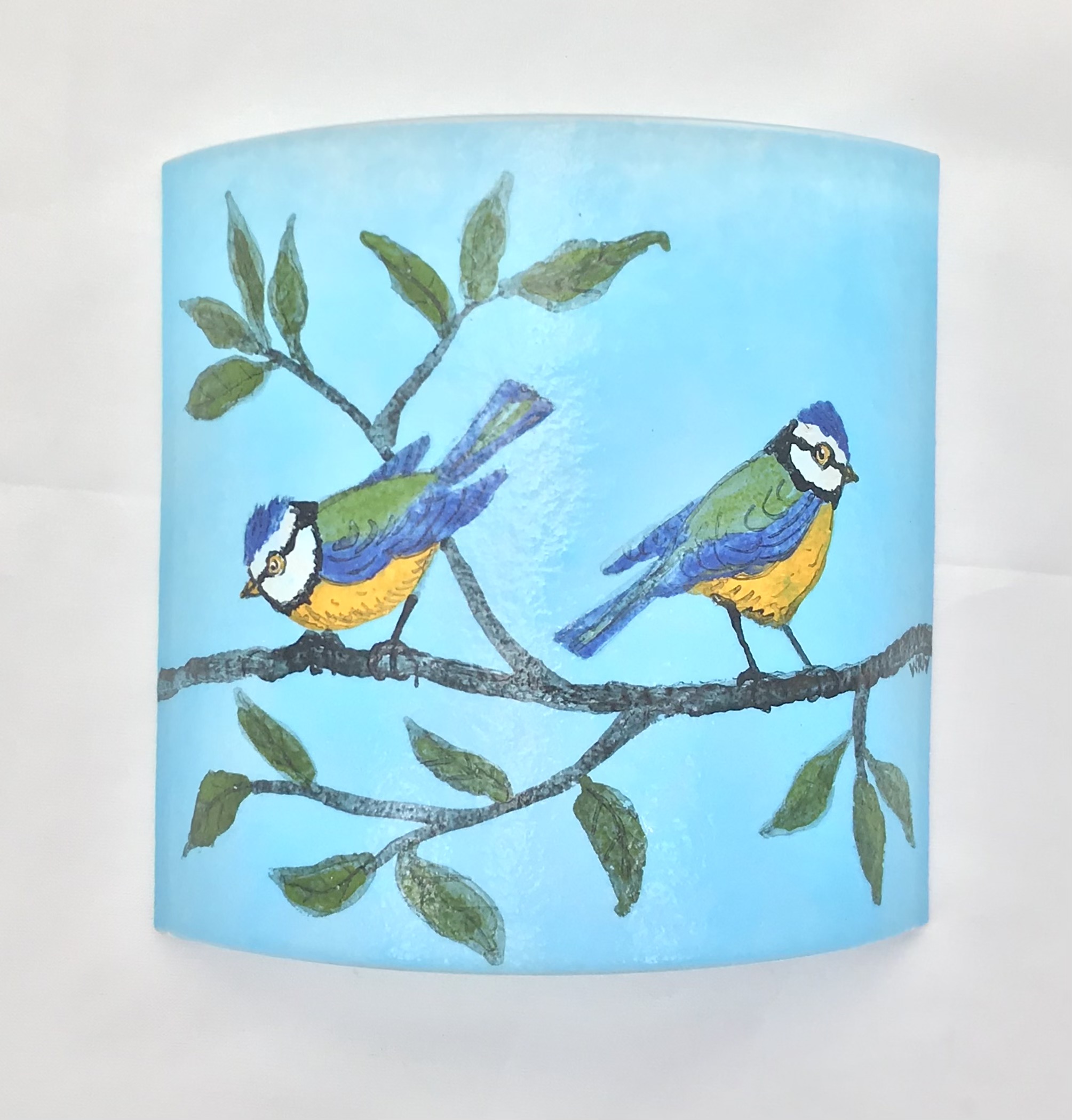 Short Blue Tits panel