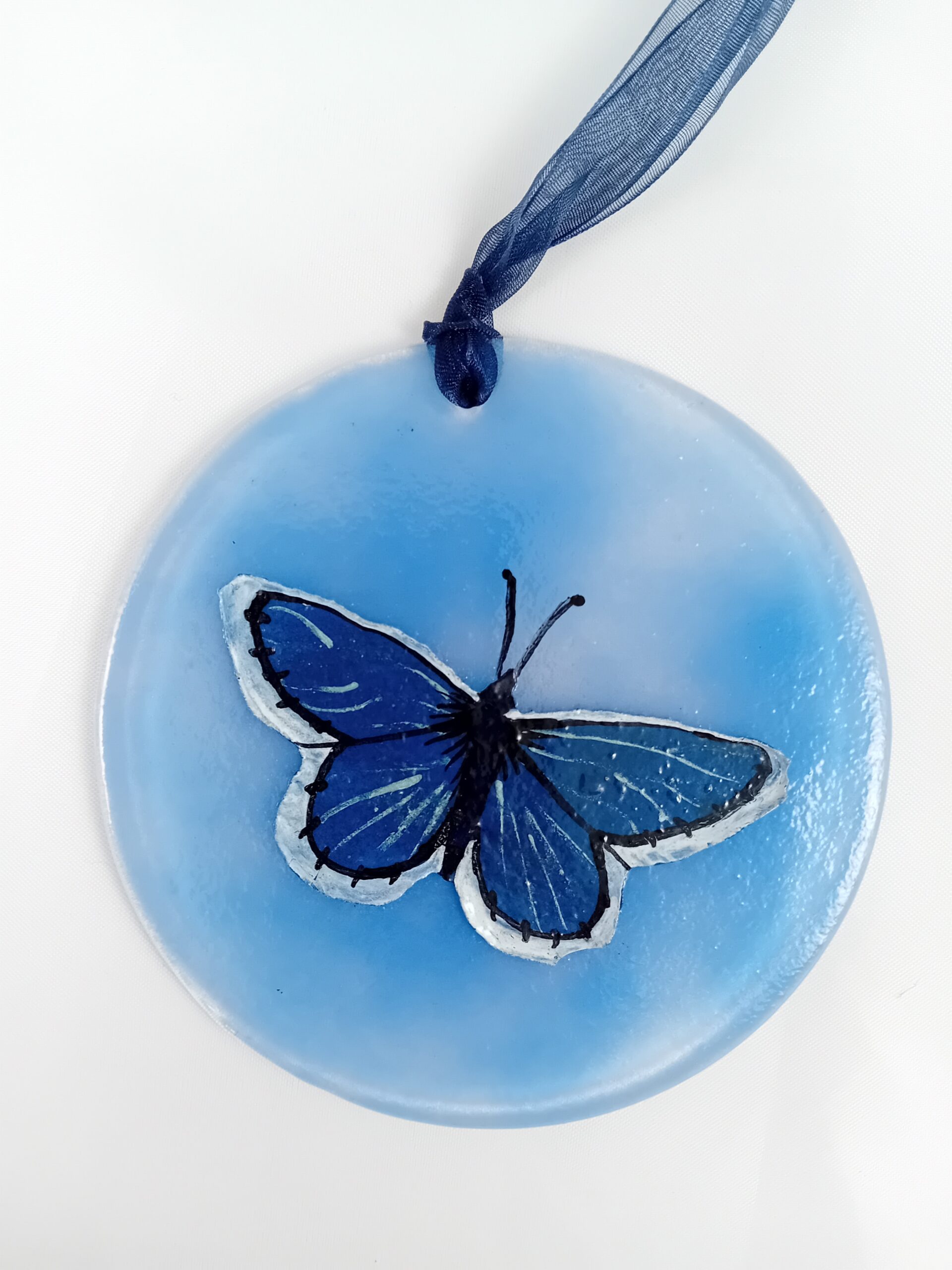 Common Blue Butterfly suncatcher